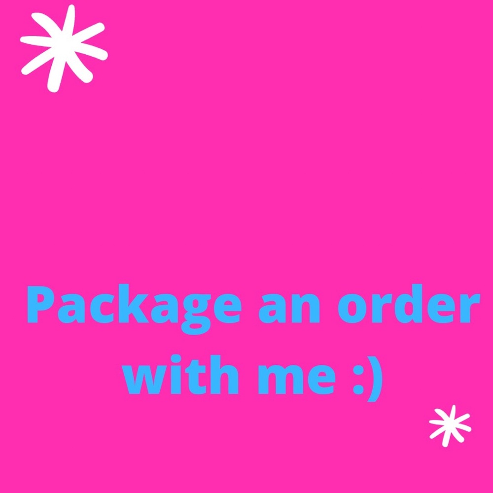 Package an order with me!